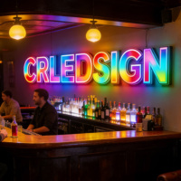 Lettres 3D RGB personnalisées Kelly Sign, éclairées par l'avant, pour extérieur, bar, enseignes LED colorées, signalétique commerciale, logo pour mariage, fête