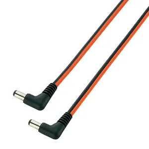 Cable de alimentación de CC de 5,5x2,1mm, conector hembra de 12V, conector macho fenale con Cable de alimentación