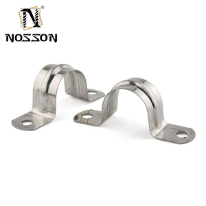 Thép không gỉ U loại Ống kẹp yên Clip Ống kẹp định tuyến kẹp - Product Image 3