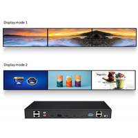 Pengontrol Video Wall Pabrik OEM MB-V9-RK3399 9CH Output HD 4K HDR Android Prosesor Penyambung Multi-layar Industri