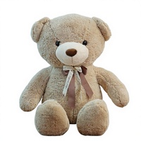Ours en peluche super doux extra large, coussin de lit à câliner, cadeau d'anniversaire, coton PP, grande taille, vente en gros, unisexe, pour jeunes, fabriqué au Jiangsu