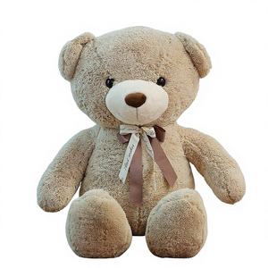 دمية دب كبيرة الحجم فائقة النعومة للعناق، وسادة سرير، هدية عيد ميلاد، محشوة بقطن البولي بروبيلين، متوفرة بالجملة - Product Image 3