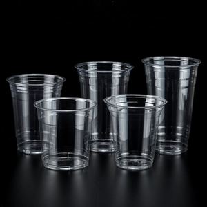 แก้วพลาสติกขายส่งพร้อมฝาและปลอกหุ้ม ขนาด 16 ออนซ์ สำหรับกาแฟ ชา น้ำมะนาว แก้วช็อต แก้วใสแบบใช้แล้วทิ้ง แก้วเอสเพรสโซแบบกำหนดเองได้ - Product Image 3