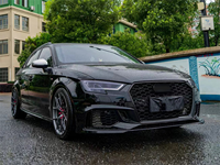Kit carrosserie 100 % compatible pour Audi A3 2017-2020, mise à niveau au style A3 RS3 Facelift, installation facile, pare-chocs, calandre, lèvre de pare-chocs, kit carrosserie