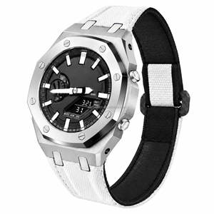 Kit de modification Ga2100 Gen 5, boîtier en acier inoxydable, bracelet en fibre de carbone, kit de modification de bracelet de montre, Casiaok <span class=keywords><strong>G</strong></span> <span class=keywords><strong>Shock</strong></span> Ga2110 - Product Image 2