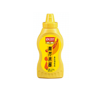 Sauce <span class=keywords><strong>moutarde</strong></span> jaune 226g Kingzest, saveur américaine - Product Image 1