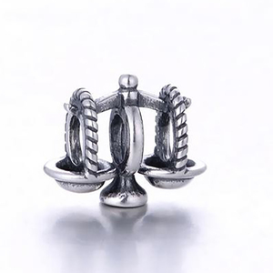 Ajuste Original Pan Charms pulsera <span class=keywords><strong>925</strong></span> plata esterlina Ley escalas de Justicia cuenta para mujer fabricación de joyas - Product Image 1