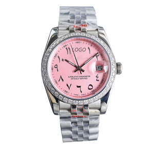 2026 Original Design Luxury Diamond Bezel Calendar Mechanical Watches Luxury <b>Automatic</b> Watches - Product Image 2