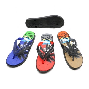 New phong cách Hawaii bãi biển người đàn ông dép đi trong nhà Cao Su và eva người đàn ông lật flip flops - Product Image 1