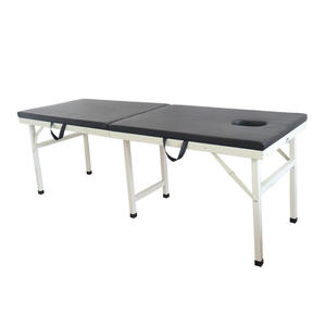 Camilla de Masaje Portátil Reforzada de Seis Patas con Diseño Plegable para Servicios de Belleza, Cuerpo y Tatuajes - Product Image 1