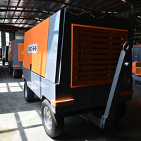 Compresseur d'air silencieux, écologique, refroidi par eau, lubrifié au diesel ZEGA 141SCY-12-15, moteur 17/15 M/min, portable