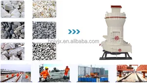 Professionale Frantoio In Pietra Rifornimento Della Fabbrica di Gesso Calcio Pietra di Quarzo In Polvere Raymond Mulino di Macinazione Macchina - Product Image 3