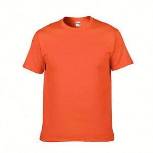 เสื้อยืดคอกลมผ้าฝ้ายสำหรับผู้ชาย มีกระเป๋าเสื้อ สีพื้น เรียบง่าย สวมใส่สบาย แขนสั้น เหมาะสำหรับฤดูร้อน เสื้อพื้นฐาน ของขวัญโปรโมชั่น - Product Image 1