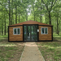 USA Prefers Colors Maison Conteneur Préfabriquée Compacte Pliable Extensible 20ft 30ft pour Hôtels, Villages de Camping et Hôtels de Type Maison, Prix