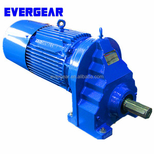 Réducteur hélicoïdal en acier au carbone série R, réducteur hélicoïdal pour moteur à courant alternatif, petit réducteur de vitesse à faible couple - Product Image 1