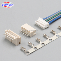 Connecteur vertical SCONDAR 1,5 mm DIP THT compatible avec les connecteurs JST ZH B2B B4B B10B B11B B12B 3 5 6 7 8P ZR LF SM4 3.4 SN TF TFT