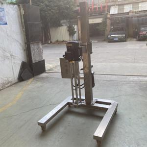 Máy đồng nhất phân tán nhũ tương cắt cao bằng thép không gỉ vệ sinh cấp thực phẩm 4KW, độ nhớt cao, chất liệu thép không gỉ SS304 - Product Image 5