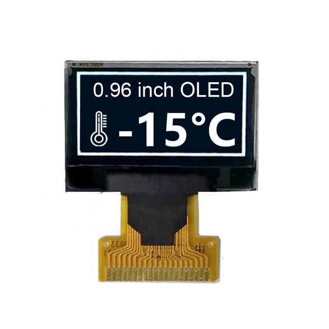 0.96" OLED 128x64 Dot Smart Watch Screen Monochrome Tiny OLED Display SSD1306 SSD1315 IIC/I2C OLED 0.96