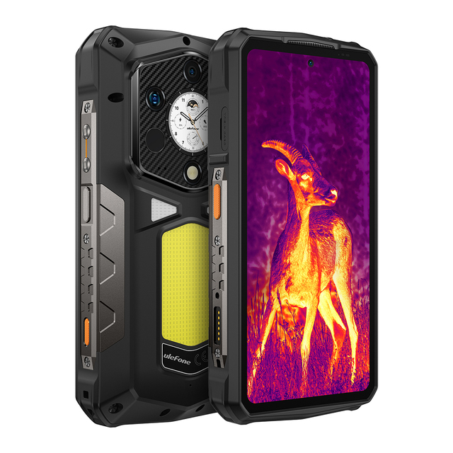 Ulefone Armor 29 Pro Thermal Version 5G AI Rugged Phone 6.67-inch 512GB ROM 16GB RAM Smartphone Android 21200mAh
