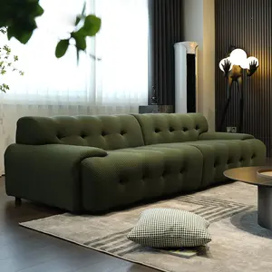 Итальянский простой диван, современный диван для гостиной, комбинированный светильник, роскошная мебель для дома, дизайнерский Французский Большой Диван