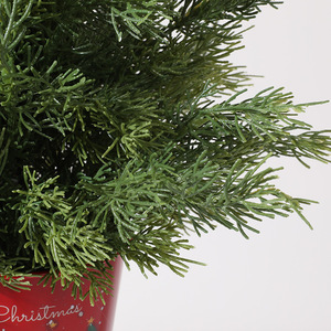 Albero di <span class=keywords><strong>Natale</strong></span> Artificiale 45cm in PE con Foglie di Cipresso, Base in Ferro, Mini Albero da Tavolo <span class=keywords><strong>per</strong></span> Decorazione Casa, Regalo Natalizio OEM - Product Image 2