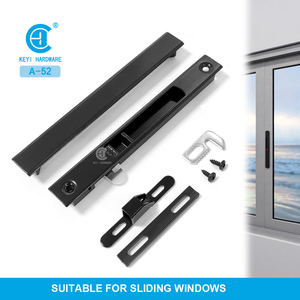 Accessoires de fenêtre en alliage d'aluminium Style <span class=keywords><strong>Jordan</strong></span> Serrure de haute qualité pour fenêtres coulissantes Double porte latérale Accessoires de fenêtre - Product Image 2