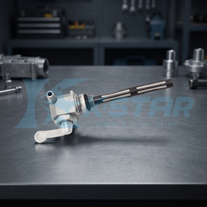 Robinet à essence en métal K Star pour moto Peugeot 103 - Product Image 2