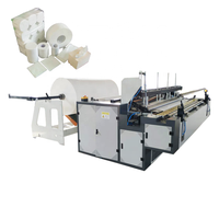 Machine de rebobinage et de perforation de papier toilette de haute qualité Produit stable de Chine avec composants et moteur PLC Core