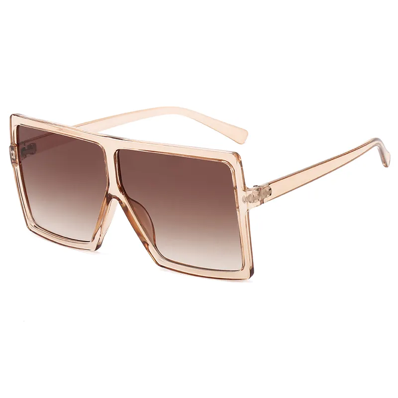 2022 Wholesale High Quality Fashion Brand Designer Sun Glasses Shades Square Oversized Sunglasses For Men And Women