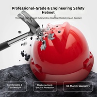 Casque de sécurité ABS certifié GB 2811-2019 - Casque de protection renforcé résistant aux chocs pour la construction, les mines et les sites industriels