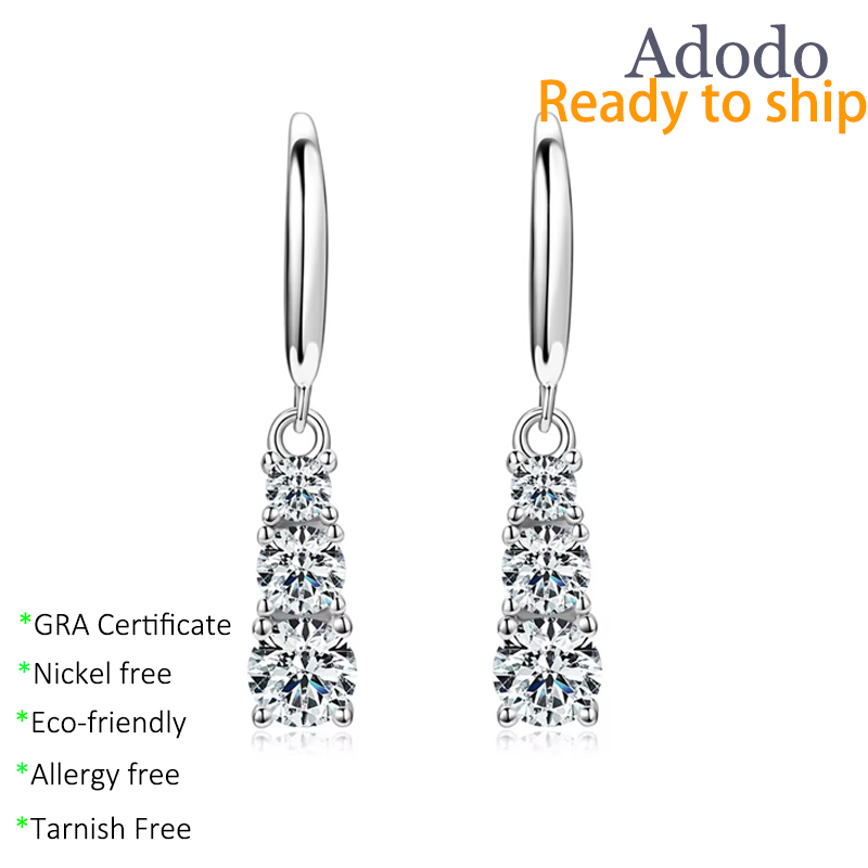 Classic Four claw Moissanite Jewelry Fashion