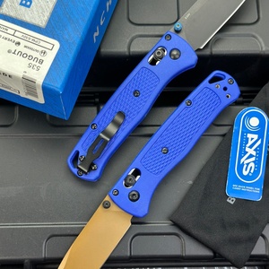 มีดพับ Outdoor Everyday BUGOUT 535 ใบมีดสแตนเลส ด้ามอลูมิเนียม ขนาด 8.5 นิ้ว ปลายมีดแบบ Drop Point สำหรับตั้งแคมป์ - Product Image 5