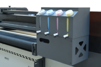 Imprimante hybride de haute qualité 1,8 m grand format, machine UV double I3200 rouleau à rouleau pour tapis, nappes et rideaux
