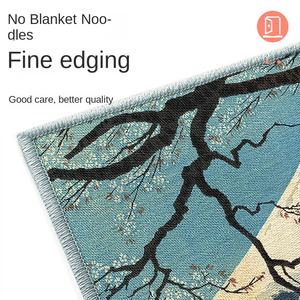 Christmas Thin Red Office Rug Non-Slip Polyester Washable Bedside Kitchen Entryway <strong>Kids</strong> Room door mat for Holiday Decorations - Product Image 5