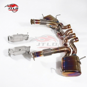 Système d'échappement complet en alliage de titane pour Corvette C8 Z06 5.5L V8 2023+, haut débit, tubes lisses, résistant à la chaleur - Product Image 2