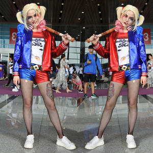 <span class=keywords><strong>Disfraz</strong></span> <span class=keywords><strong>de</strong></span> Cosplay <span class=keywords><strong>de</strong></span> Anime <span class=keywords><strong>de</strong></span> Halloween RS534, Chaqueta <span class=keywords><strong>de</strong></span> Payaso, <span class=keywords><strong>Disfraz</strong></span> <span class=keywords><strong>de</strong></span> Película Suicide Squad, <span class=keywords><strong>Disfraz</strong></span> <span class=keywords><strong>de</strong></span> Actuación <span class=keywords><strong>de</strong></span> Harley Quinn - Product Image 1