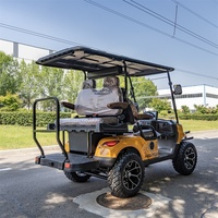 Voiture de golf électrique Falcon 2+2, 4 places, type ATV/UTV, pour la chasse, avec suspension rehaussée, vente en gros directe usine de produits chinois, prix
