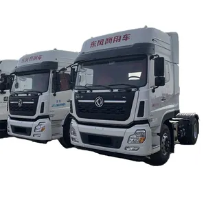 Gebruikt Originele Dongfeng Truck 4X2 Tractor Hoofd Trailers Voor Verkoop