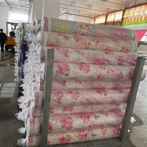 Vải Trải Giường Sợi Nhỏ In Vải Trải Giường <span class=keywords><strong>Polyester</strong></span> Vải Ga Trải Giường In Màu - Product Image 3