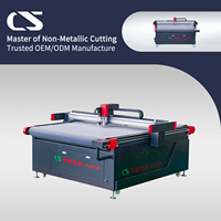 Machine de découpe à couteau oscillant CNC haute vitesse pour cuir et tissu