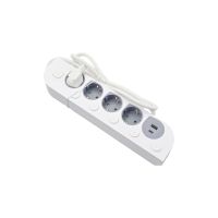 E-SUN Vielseitige Funktionalität 4*AC-Steckdosen 3*USB-Anschlüsse Steckdosenleiste Mit Einzelschaltern 6-Wege-Steckdose Mit Langer Verlängerung