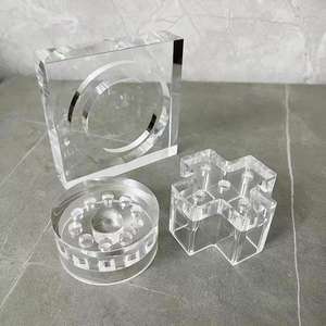 Fabbrica su misura di alta precisione acrilico Die Cut Block acrilico CNC parti di lavorazione - Product Image 2