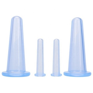 Ensembles de ventouses en silicone pour thérapie anti-cellulite, masseur à ventouses sous vide pour le traitement de la cellulite, ventouses faciales - Product Image 6