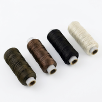 Extensions de cheveux Remy vierges de qualité professionnelle, lisses comme du coton, avec fil à coudre pour ondulations lâches et profondes