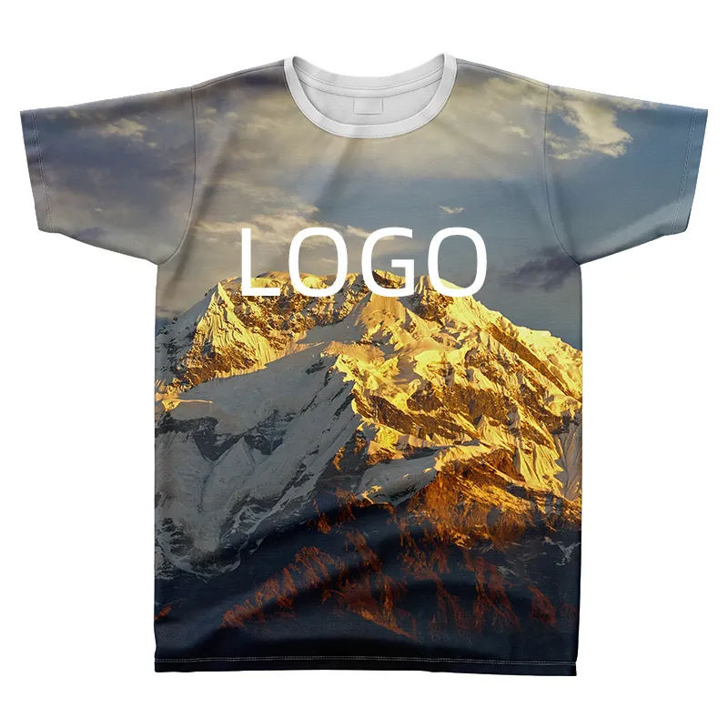 China Tier Hersteller benutzer definierte T-Shirt, digitale T-Shirt Druck, 3D Sublimation T-Shirt