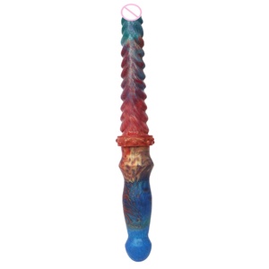 FAAK Nuevo Dildo Flexible Realista de 36 cm, Tapón Anal Erótico con Forma de Pene para Parejas - Product Image 5