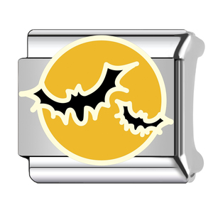 Stocked Halloween Italian Charm <b>Bracelet</b> Links DIY Modular Elastic <b>Bracelet</b> Stainless Steel Enamel Charms Jewelry Accessories - Product Image 6