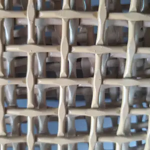 Architectural Wire Mesh For Room Decoration Stainless Steel Decorative Wire Mesh Used To Curtain Screen Partition