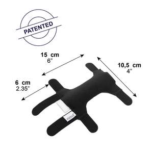 Adult Hand Crutch Covers (x2 pcs), <b>Padded</b> <b>Cushions</b> KMINA K10042 - Product Image 4