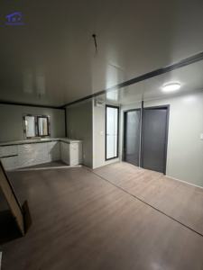 Maison conteneur préfabriquée en acier portable, extensible, 20 pieds, 40 pieds, villa capsule mobile, maison modulaire préfabriquée à vendre - Product Image 4